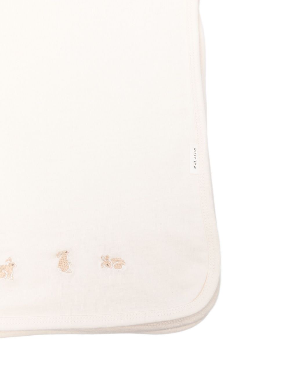 Set tutina e copertina per neonata Avery Row beige con coniglietto ricamato GS3BUN BUNNIES AVERY ROW KIDS 