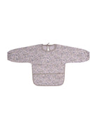 Bavaglino con maniche per neonati Avery Row verde con stampa naturalistica SLBRIV RIVERBANK AVERY ROW KIDS 
