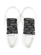 Sneakers per bambino Balmain Kids bianche con lacci logati BX0A26 Z2504 100NE BALMAIN KIDS 
