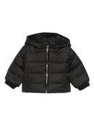 Giubbino per neonato Balmain Kids nero con design trapuntato BX2530 B0092 930 BALMAIN KIDS 