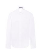 Camicia per bambino Balmain Kids bianca con logo ricamato BX5P00 P0536 100BC BALMAIN KIDS 