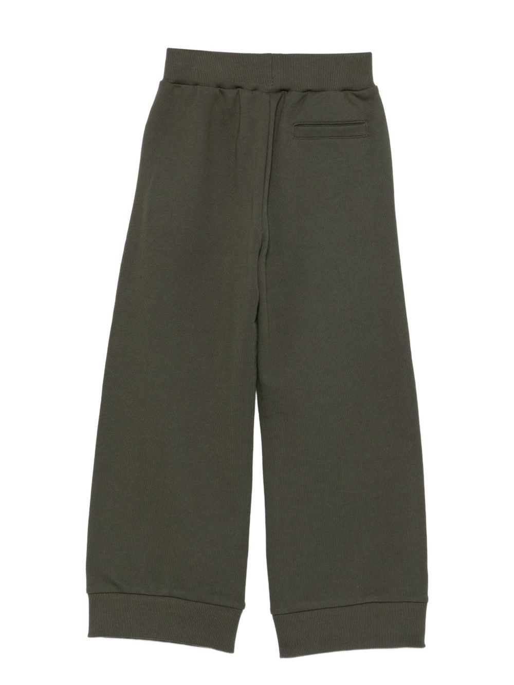 Pantaloni per bambino Balmain Kids verdi con logo BX6A80 Z3183 762 BALMAIN KIDS 
