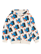Felpa per bambino Bobo Choses bianco con stampa di cane B225AC049 199 BOBO CHOSES KIDS 