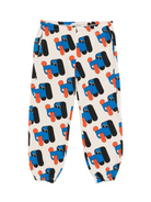 Pantaloni sportivi per bambino Bobo Choses bianco con stampa cane B225AC064 199 BOBO CHOSES KIDS 