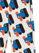 Pantaloni sportivi per bambino Bobo Choses bianco con stampa cane B225AC064 199 BOBO CHOSES KIDS 