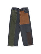 Jeans per bambino Bobo Choses denim con design color-block B225AC078 991 BOBO CHOSES KIDS 