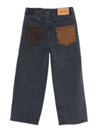 Jeans per bambino Bobo Choses denim con design color-block B225AC078 991 BOBO CHOSES KIDS 