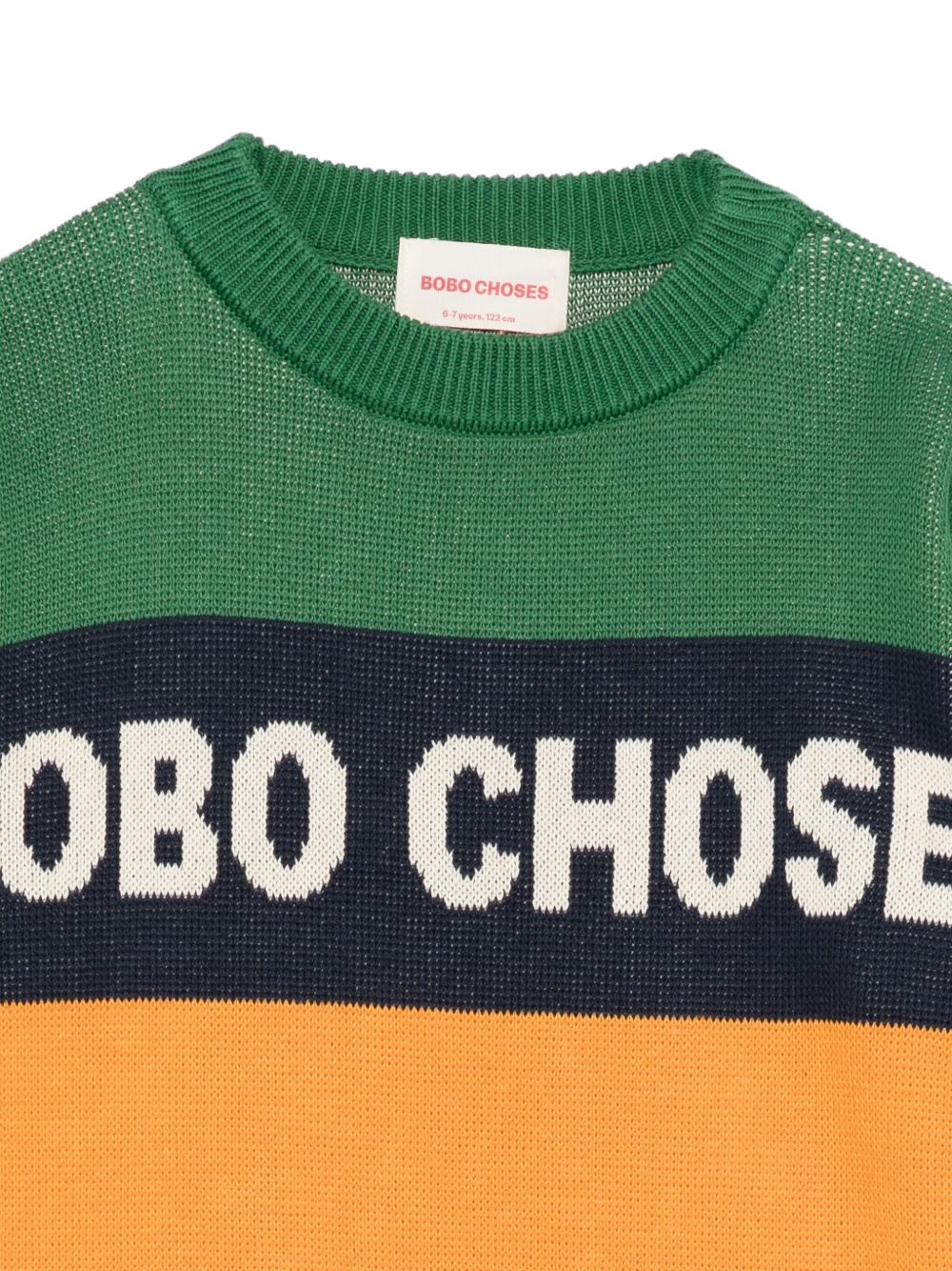 Maglione per bambino Bobo Choses multicolore con logo sul davanti B225AC109 991 BOBO CHOSES KIDS 