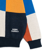 Maglione per bambino Bobo Choses multicolore con logo sul davanti B225AC110 991 BOBO CHOSES KIDS 