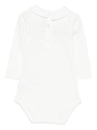 Tutina per neonati Bonpoint bianca con dettagli natalizi ricamati sul colletto N05PUNK00001 002 BONPOINT KIDS 
