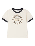 T-shirt per bambino Bonpoint Akiva bianco con stampa sul davanti P05BTSK00001 104 BONPOINT KIDS 