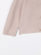 Cardigan per neonata Bonpoint beige con chiusura con bottoni PEBDA2620CA 009B BONPOINT KIDS 