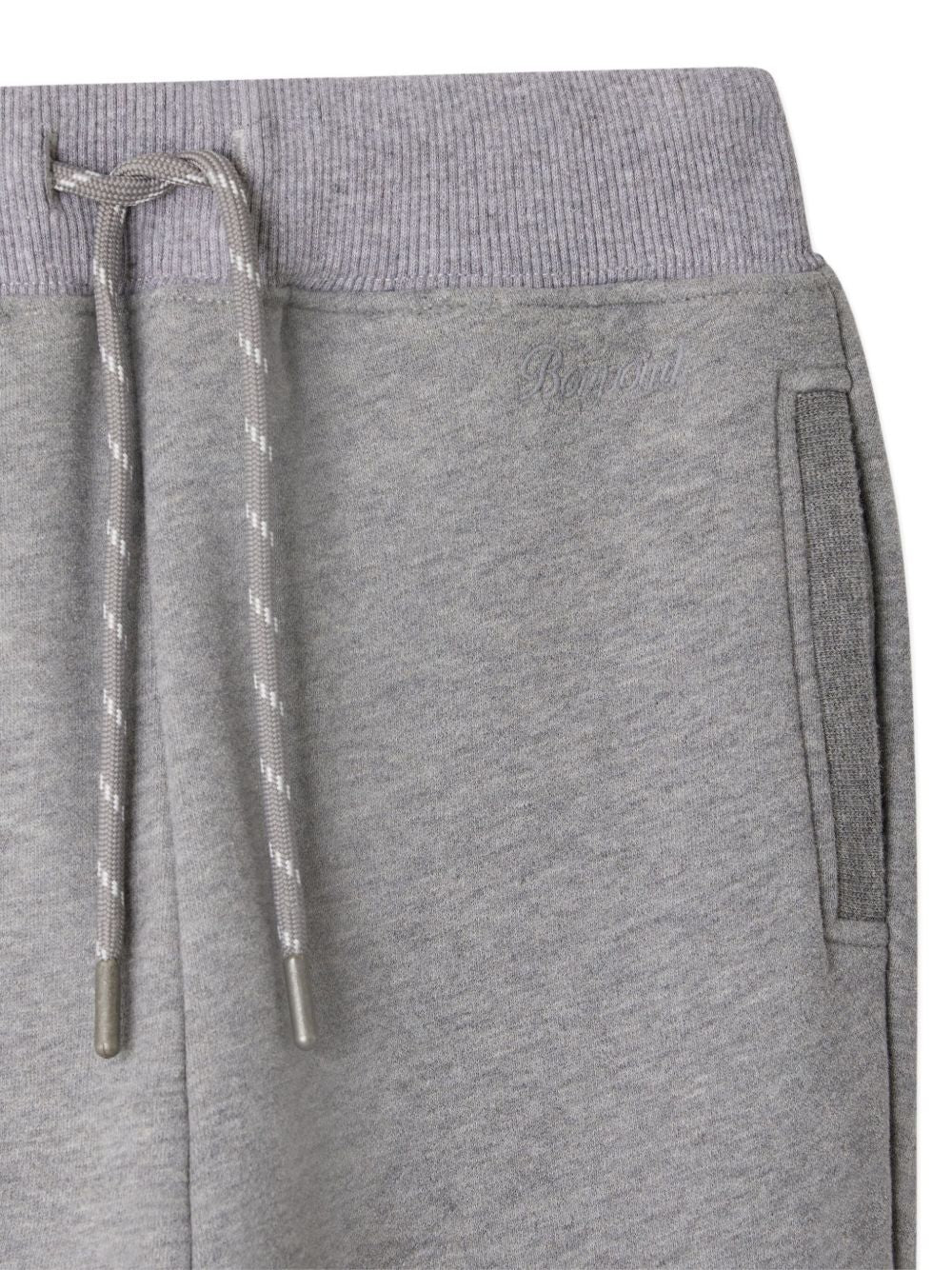 Pantaloni sportivi per bambino Bonpoint grigio con vita elasticizzata W05BPAK00004 194A BONPOINT KIDS 