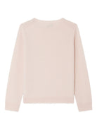 Maglione per bambina Bonpoint rosa con decorazione W05GJUK00012 123A BONPOINT KIDS 