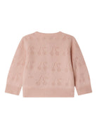 Cardigan per neonata Bonpoint rosa con bottoni W05XCAK00003 023 BONPOINT KIDS 