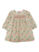 Abito per neonata Bonpoint multicolore con stampa a fiori W05XDRW00002 521 BONPOINT KIDS 