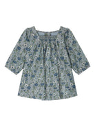 Abito per neonata Bonpoint blu con stampa a fiori W05XDRW00019 543B BONPOINT KIDS 