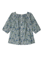 Abito per neonata Bonpoint blu con stampa a fiori W05XDRW00019 543B BONPOINT KIDS 