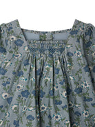 Abito per neonata Bonpoint blu con stampa a fiori W05XDRW00019 543B BONPOINT KIDS 