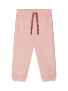 Pantaloni sportivi per neonata Bonpoint rosa a fiori con chiusura a coulisse W05XPAK00004 122 BONPOINT KIDS 