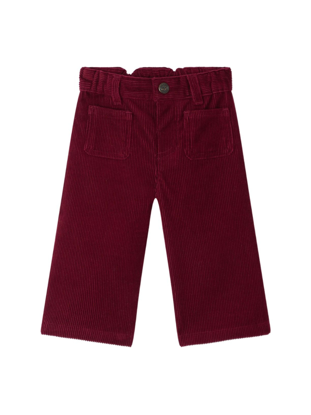 Pantaloni Bellino per neonata Bonpoint rossi con tasche applicate W05XPAW00001 053 BONPOINT KIDS 
