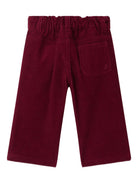 Pantaloni Bellino per neonata Bonpoint rossi con tasche applicate W05XPAW00001 053 BONPOINT KIDS 