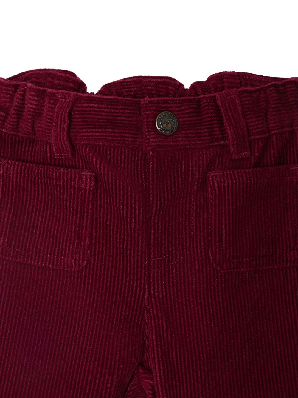 Pantaloni Bellino per neonata Bonpoint rossi con tasche applicate W05XPAW00001 053 BONPOINT KIDS 