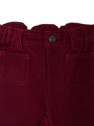 Pantaloni Bellino per neonata Bonpoint rossi con tasche applicate W05XPAW00001 053 BONPOINT KIDS 