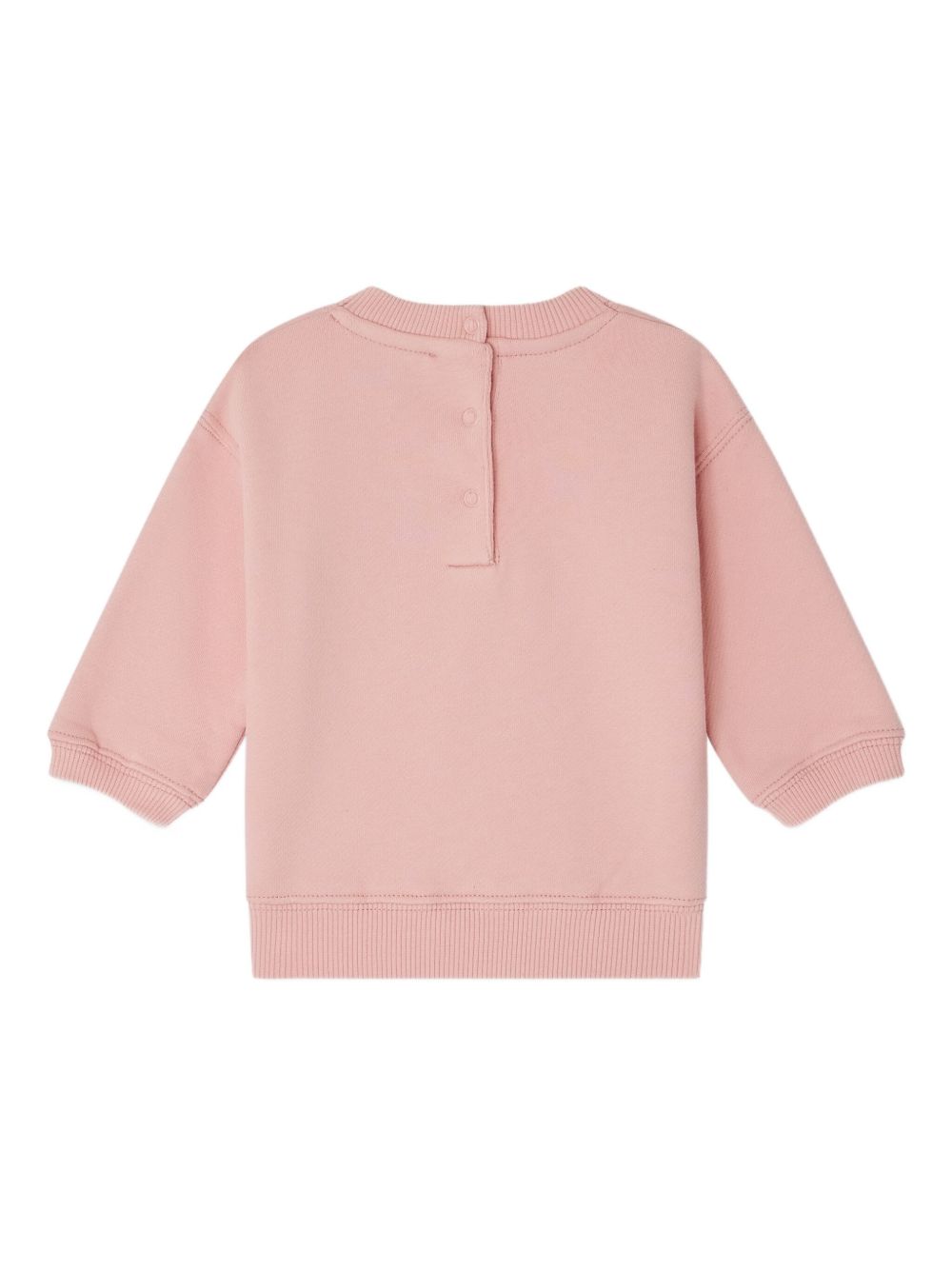 Felpa per neonata Bonpoint Dahlia rosa con motivo ciliegie W05XSWK00004 122 BONPOINT KIDS 