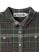 Camicia per neonato Bonpoint verde con motivo a quadri W05YSHW00011 395A BONPOINT KIDS 