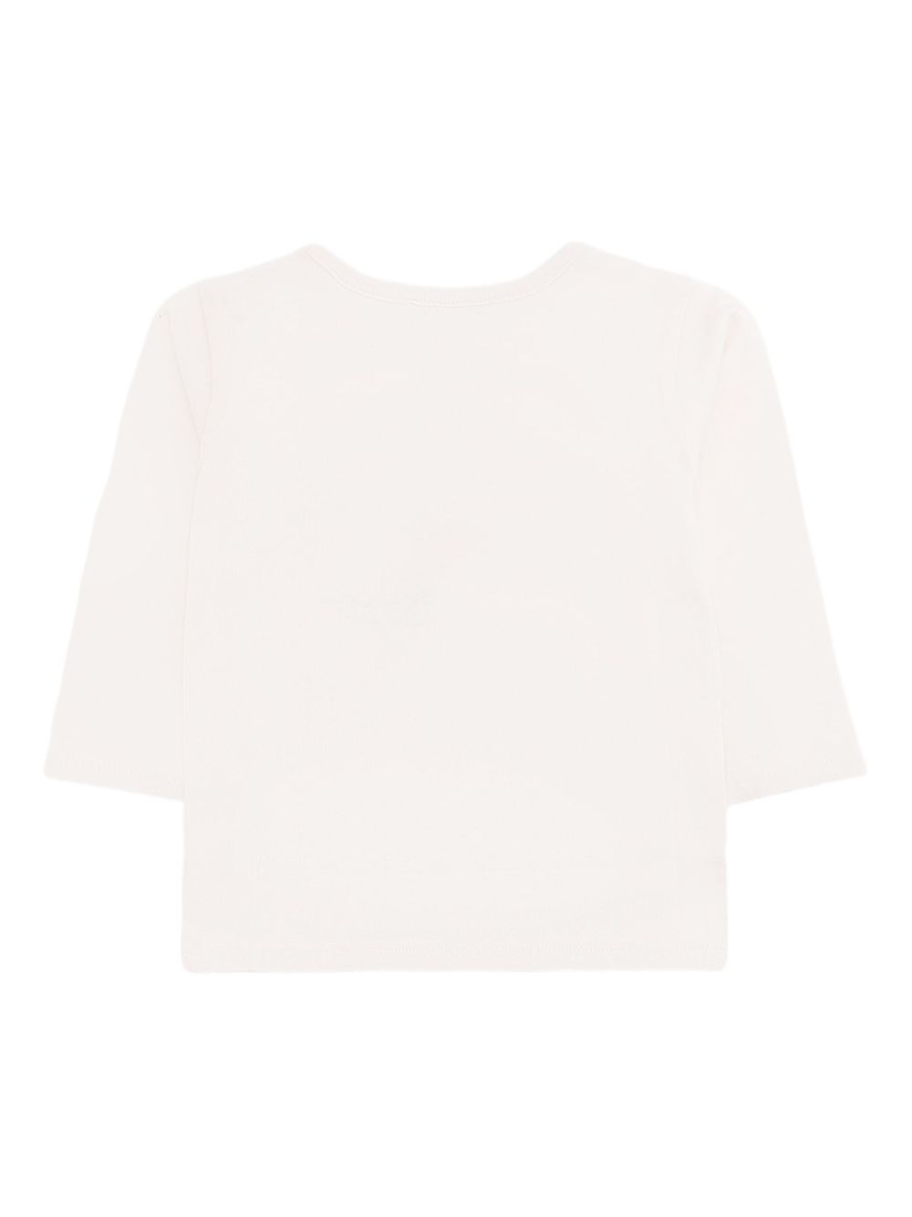 T-shirt per neonato Bonpoint bianca con stampa W05YTSK00001 104 BONPOINT KIDS 