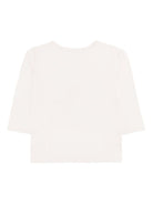T-shirt per neonato Bonpoint bianca con stampa W05YTSK00001 104 BONPOINT KIDS 
