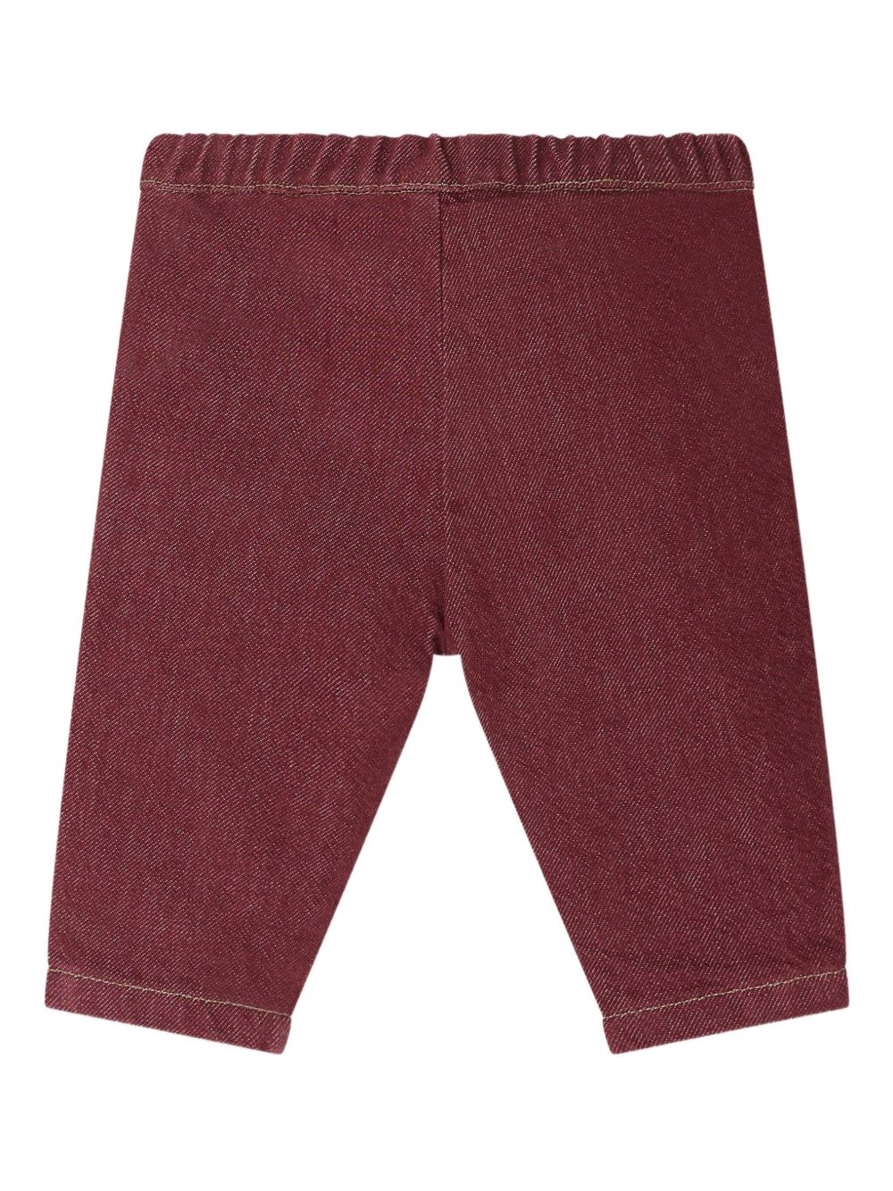Pantaloni per neonato Bonpoint Thursday borgogna con vita elasticizzata W05ZPAW00001 052A BONPOINT KIDS 