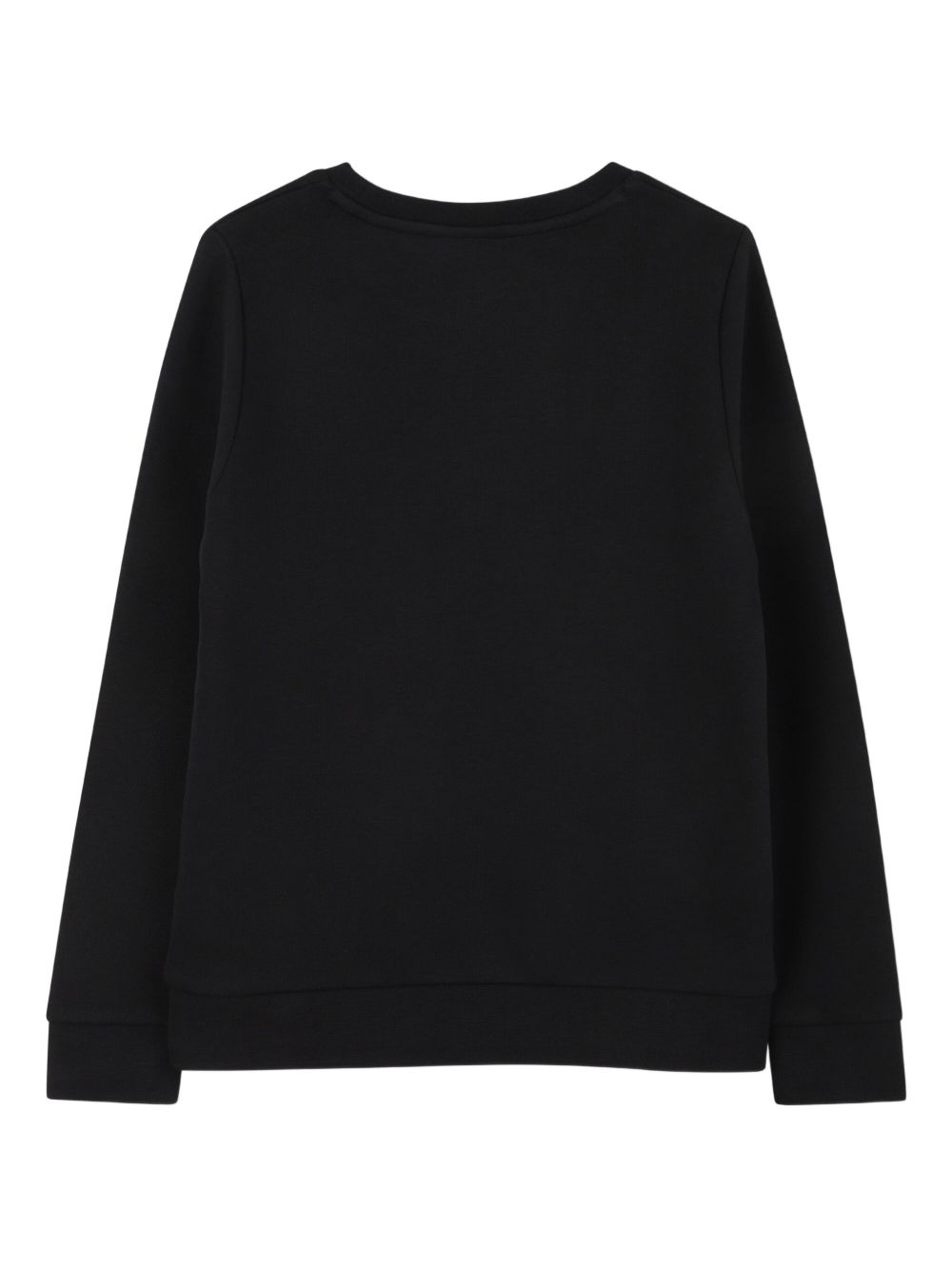 T-shirt per bambino BOSS Kids nera con stampa con logo J52349 09B BOSS KIDS 