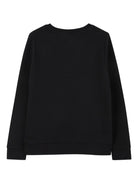 T-shirt per bambino BOSS Kids nera con stampa con logo J52349 09B BOSS KIDS 