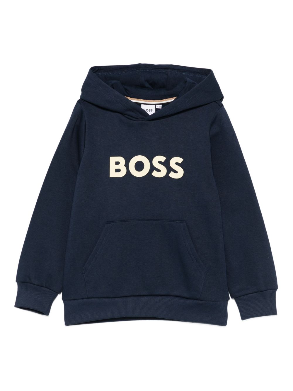Felpa per bambino Boss Kids blu con logo sul davanti J52351 849 BOSS KIDS 