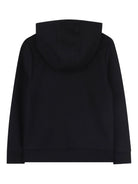 Felpa per bambino BOSS Kids nera con cappuccio J52355 09B BOSS KIDS 
