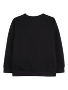 Felpa per bambino Boss Kids nera con stampa con logo J52356 09B BOSS KIDS 