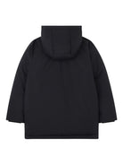 Parka imbottito per bambino BOSS Kids blu con cappuccio J52388 09B BOSS KIDS 