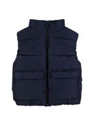 Gilet imbottito per bambino BOSS Kids blu con collo alto J52397 849 BOSS KIDS 