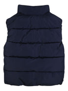 Gilet imbottito per bambino BOSS Kids blu con collo alto J52397 849 BOSS KIDS 