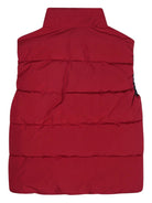 Gilet imbottito per bambino BOSS Kids rosso con colletto rialzato J52397 96D BOSS KIDS 
