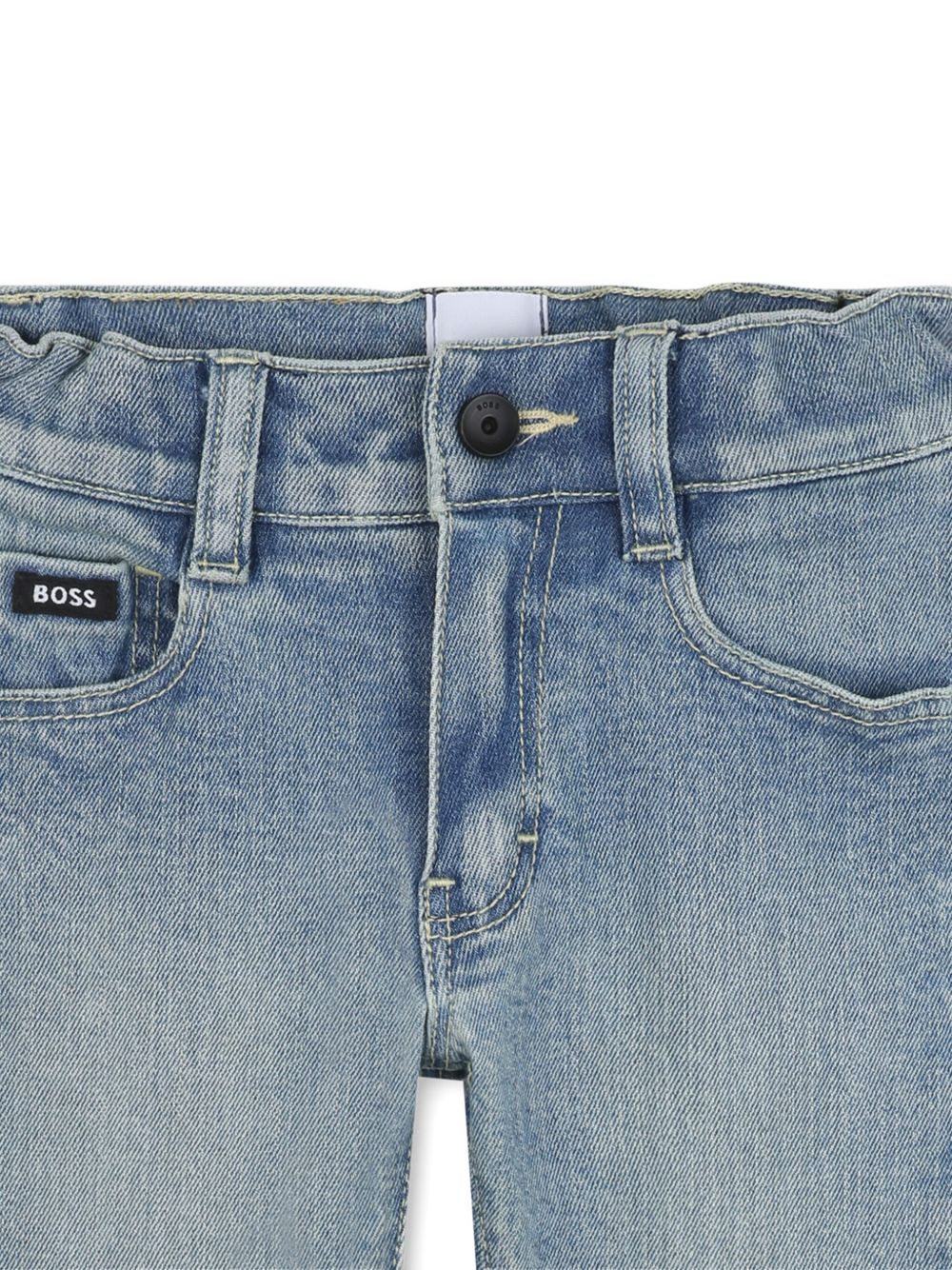 Jeans per neonato BOSS Kids denim con applicazione logo J52441 Z18 BOSS KIDS 