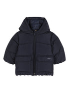Giubbino per neonato Boss Kids blu con design imbottito J52476 849 BOSS KIDS 