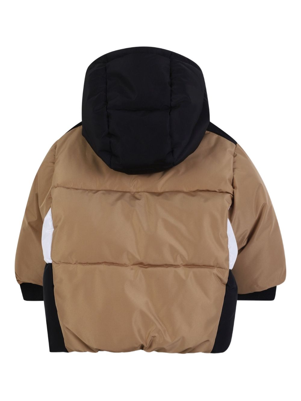 Giubbino per neonato Boss Kids marrone con design color-block J52477 269 BOSS KIDS 