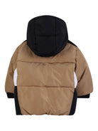 Giubbino per neonato Boss Kids marrone con design color-block J52477 269 BOSS KIDS 