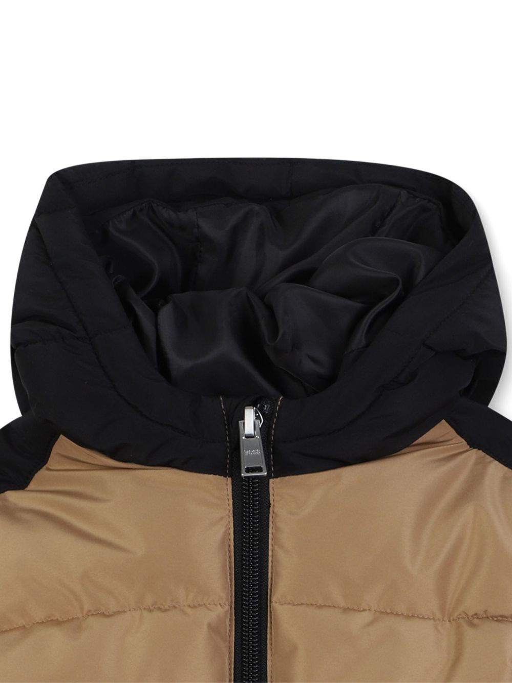 Giubbino per neonato Boss Kids marrone con design color-block J52477 269 BOSS KIDS 