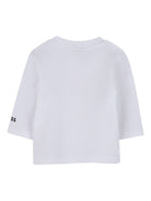 T-shirt per neonato Boss Kids bianca con maniche a 3/4 J52514 10P BOSS KIDS 