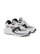 Sneakers per bambino Boss Kids bianche con inserti in rete J52570 10P BOSS KIDS 