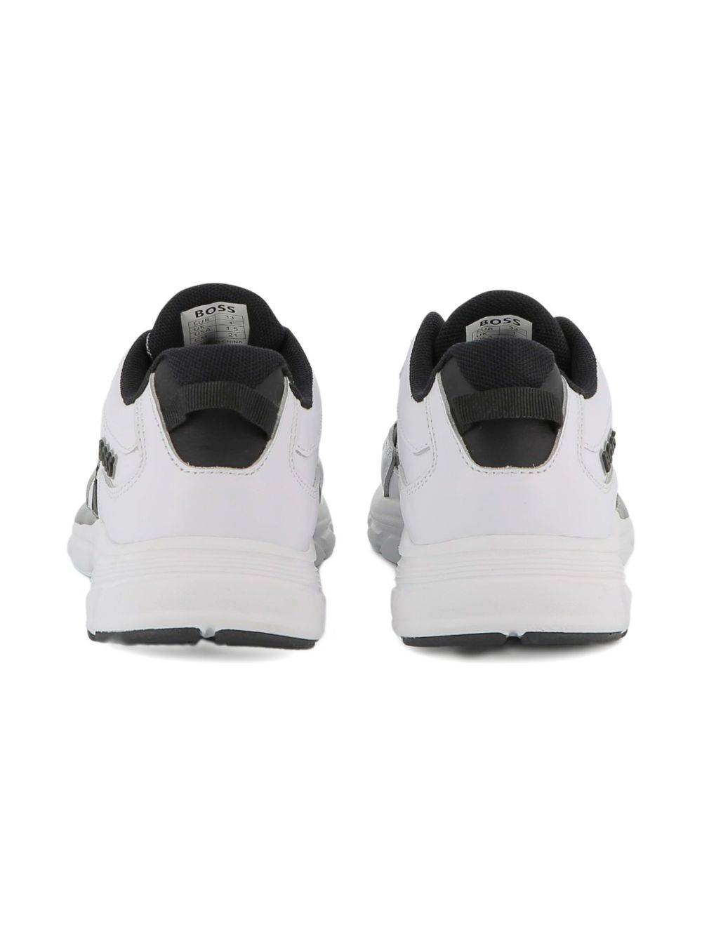 Sneakers per bambino Boss Kids bianche con inserti in rete J52570 10P BOSS KIDS 
